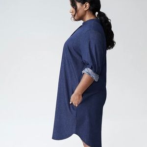 Universal Standard denim dress with pockets. NWOT. 18/20 (M) $30